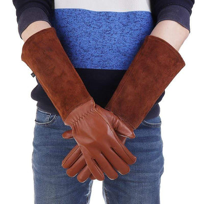 Gardening Gloves with Reinforced Palm and Textured Fingertips, Elastic Wristband