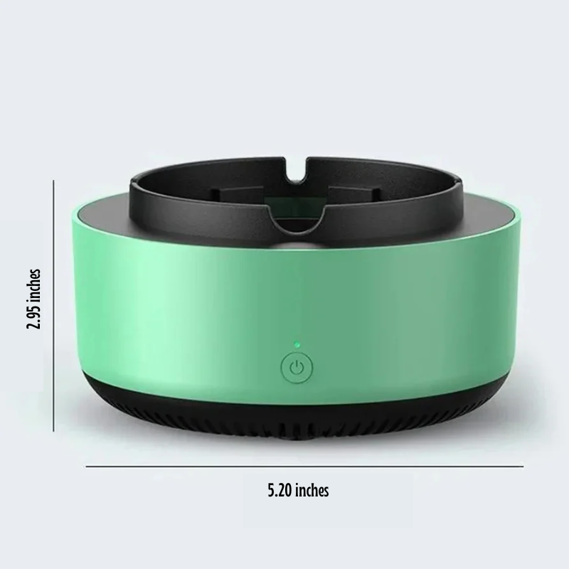 Portable Smokeless Ashtray with Air Purifier Function