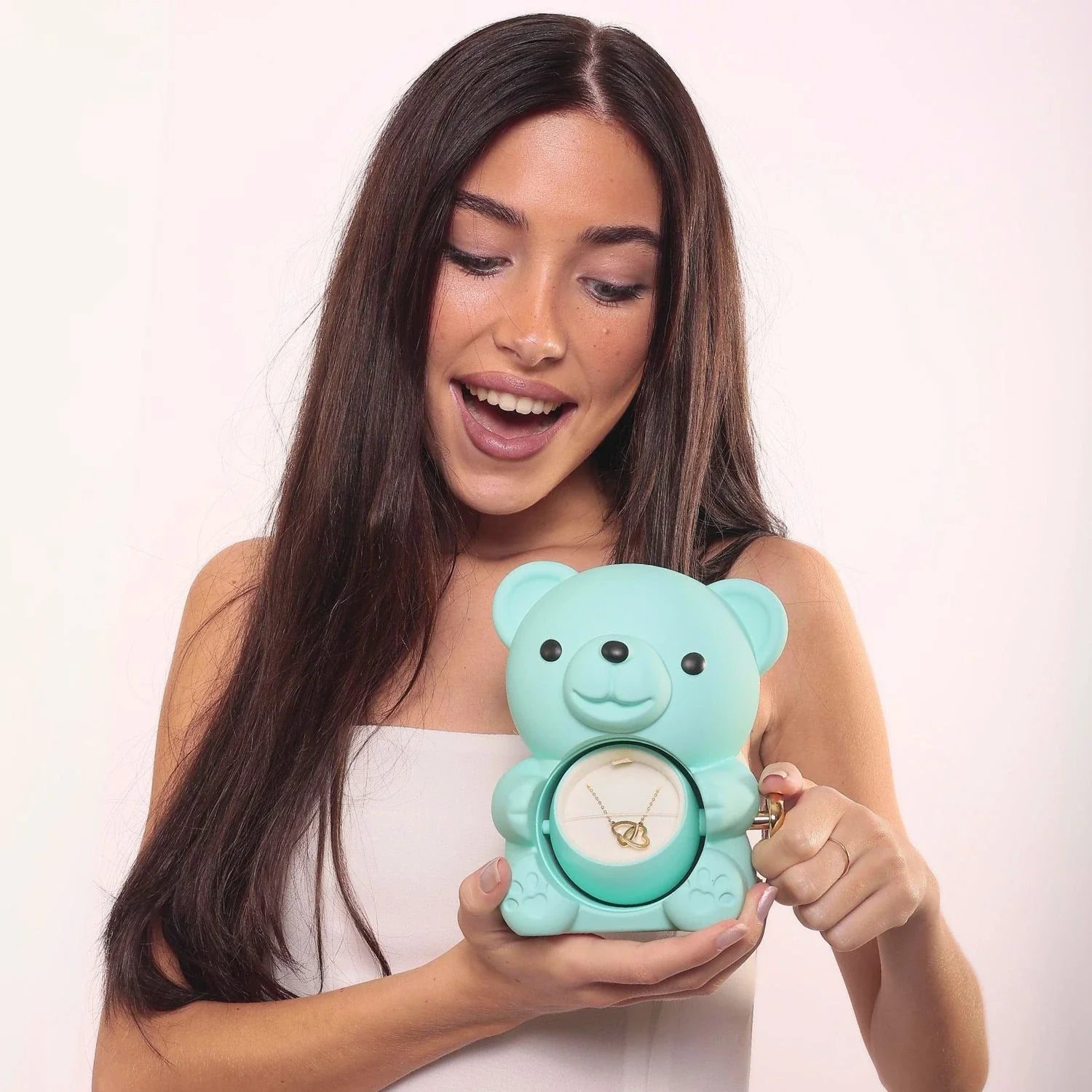 Ours Éternel & Collier Personnalisé - Le cadeau préféré des Mamans