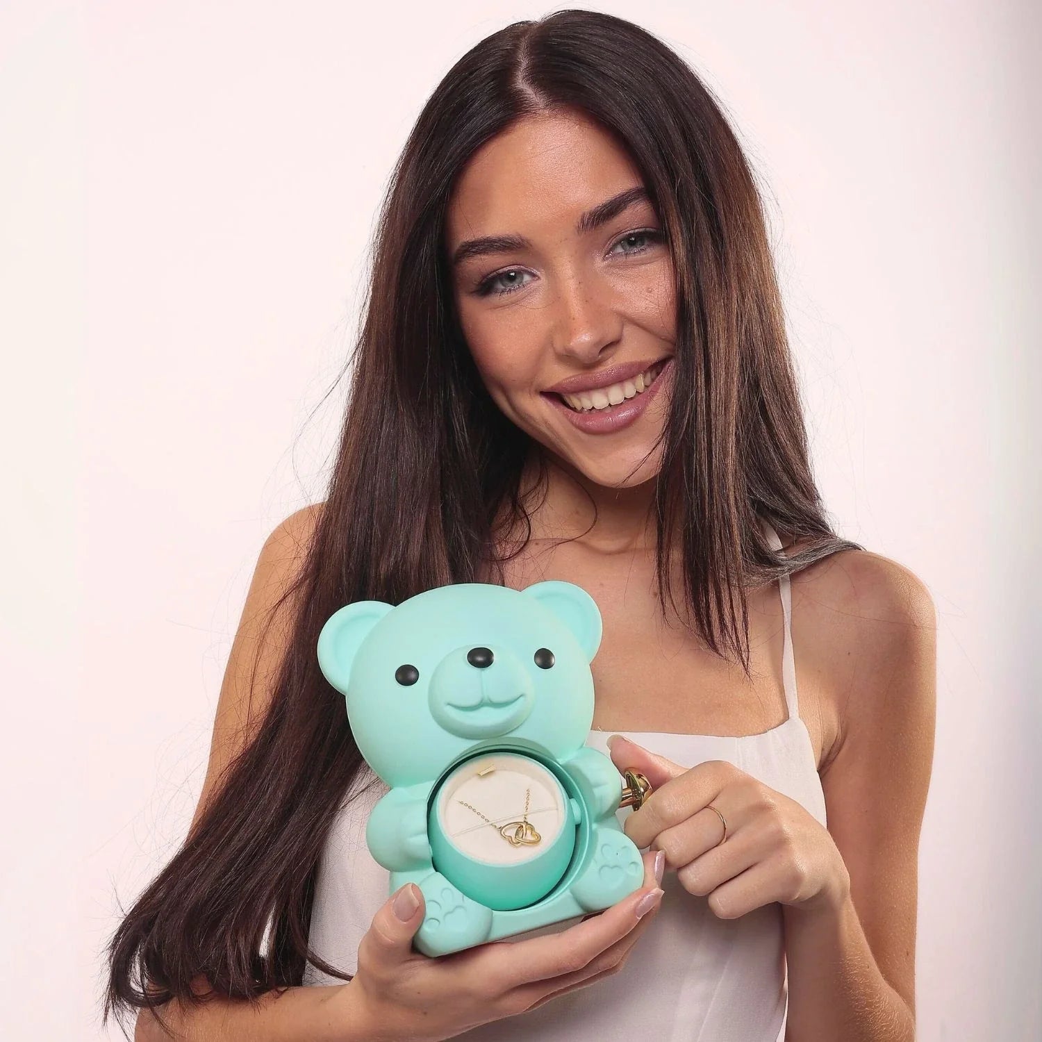 Ours Éternel & Collier Personnalisé - Le cadeau préféré des Mamans