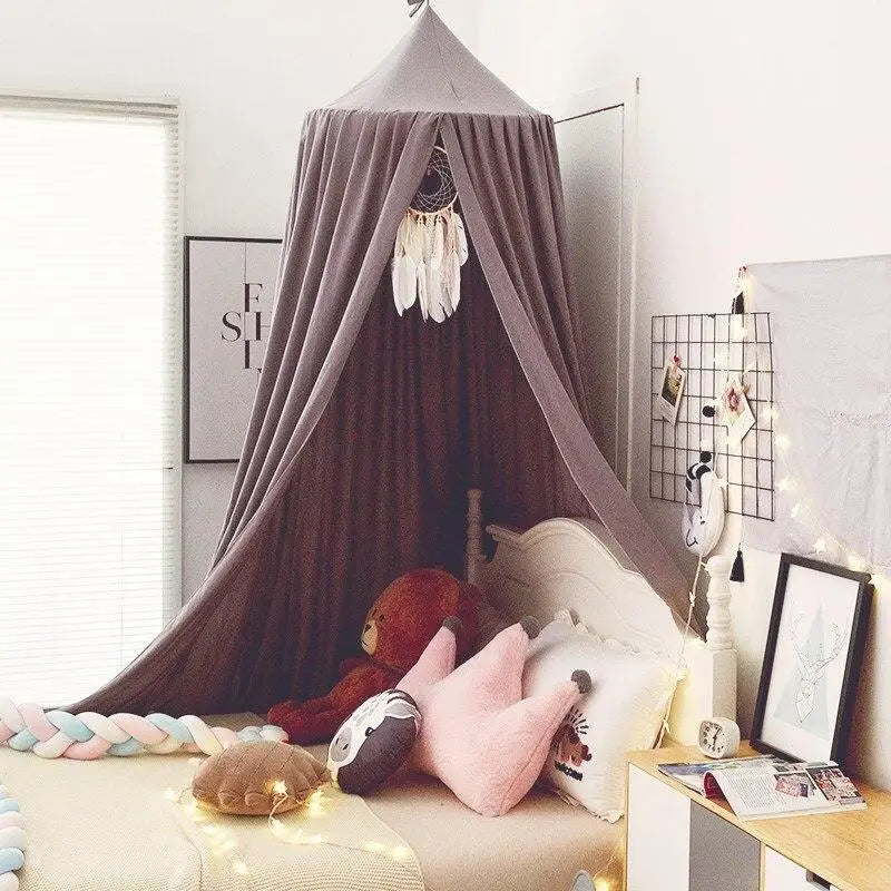 Ciel de lit bébé - Taupe