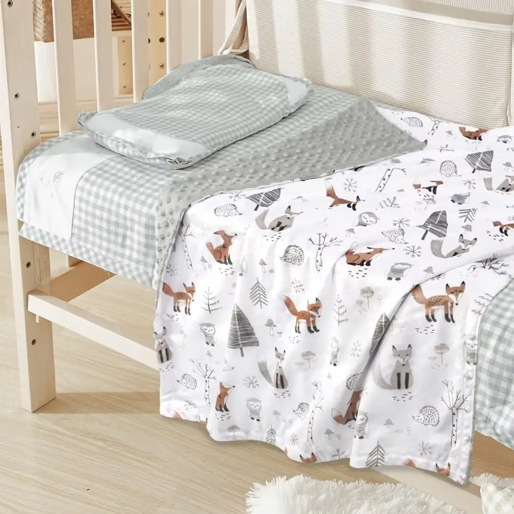 Couverture Bébé Chaude - Double Face