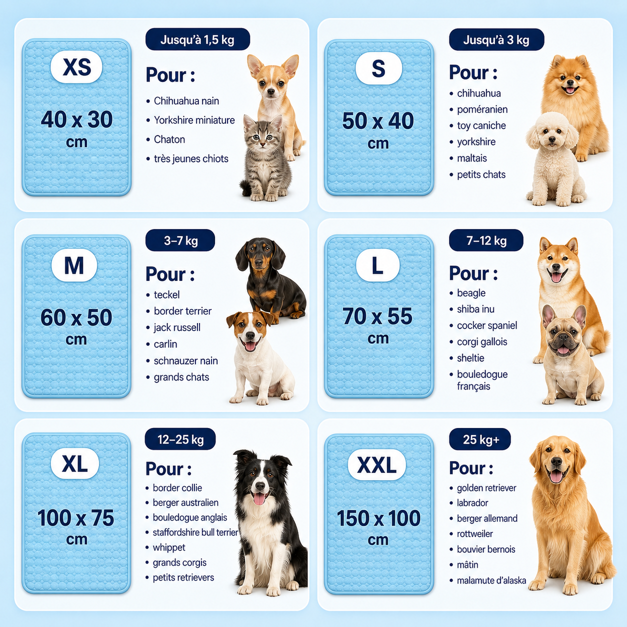 Le tapis qui garde votre chien au frais toute la journée