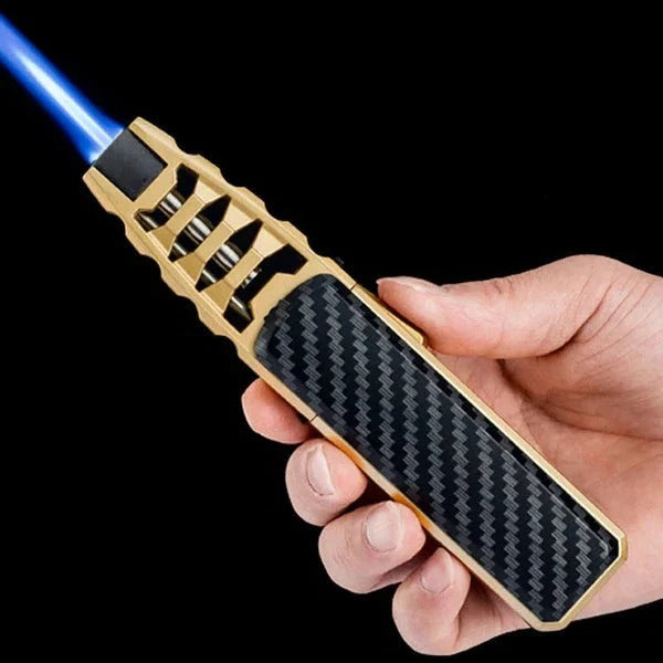 Adjustable Flame Torch Lighter – Blue Flame for Kitchen & Outdoor Use