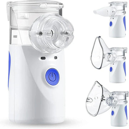 Portable Ultrasonic Mesh Nebulizer, Compact, Quiet Mist Device for Personal Use