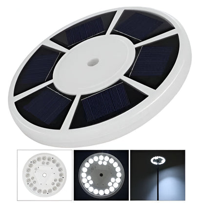 Solar LED Flagpole Light with Automatic On/Off Sensor