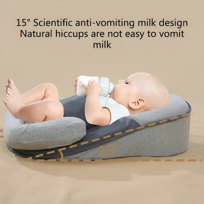 Infant Feeding Pillow, Inclined Support for Baby's Comfort