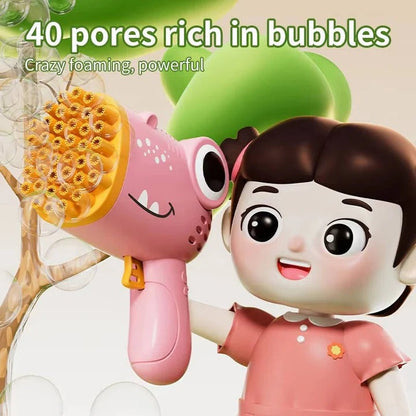 Bubble Gun Toy for Kids and Outdoor Play