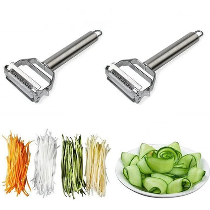 Stainless Steel Peeler and Julienne Cutter Potato Carrot Grater