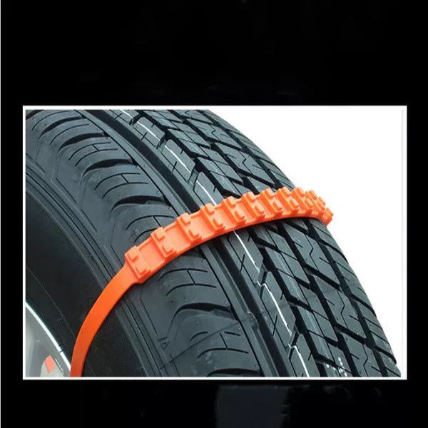 Reusable Tire Chains for Snow and Car Emergency