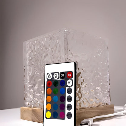 16 Color LED Water Ripple Projector Night Light for Home