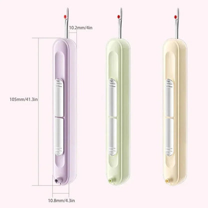 Portable Needle Threader & Seam Ripper Tool for Embroidery and Quilting