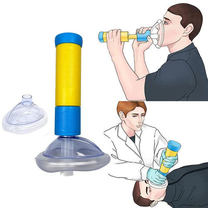 Anti Choking Device and Emergency Airway Clearing Tool and Portable Rescue Kit