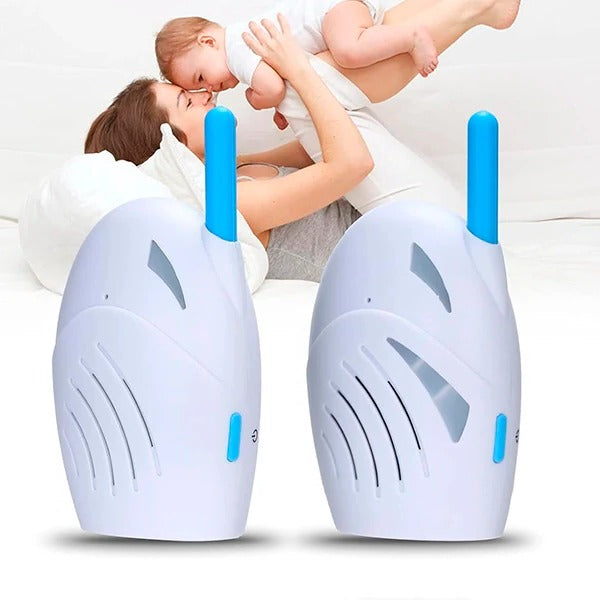 Audio Baby Monitor with High Sensitivity Microphone and Wireless Range Coverage