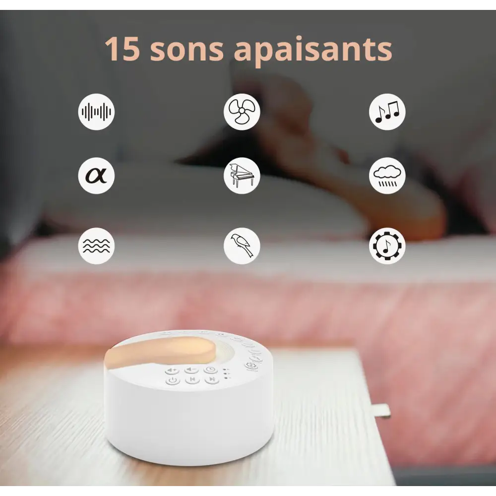 Machine à bruits blancs