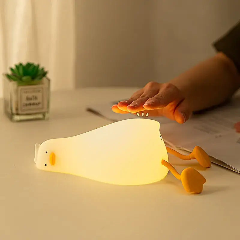 Veilleuse Bébé Rechargeable LED - Léonard le canard
