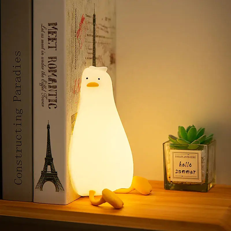 Veilleuse Bébé Rechargeable LED - Léonard le canard