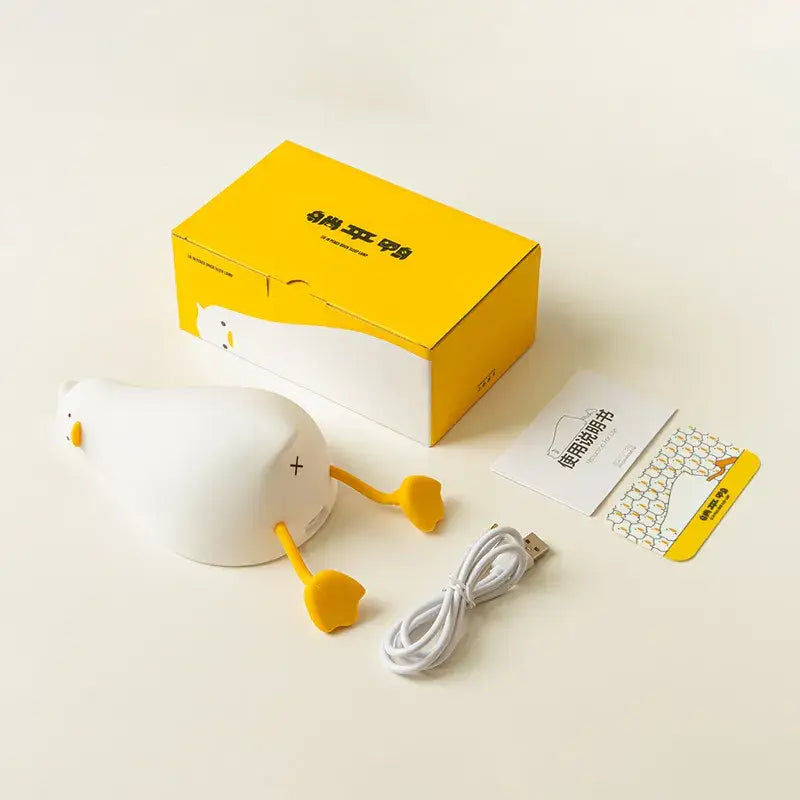 Veilleuse Bébé Rechargeable LED - Léonard le canard